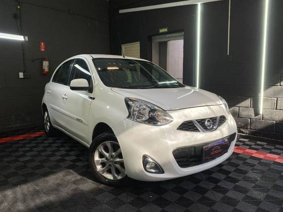 NISSAN MARCH 1.6 SV 16V FLEX 4P MANUAL NISSAN MARCH 1.6 SV 16V FLEX 4P MANUAL
